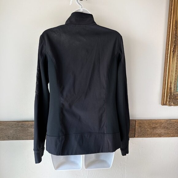 Merrell Aeroblock Black Embroidered Jacket Coat M - Picture 4 of 6